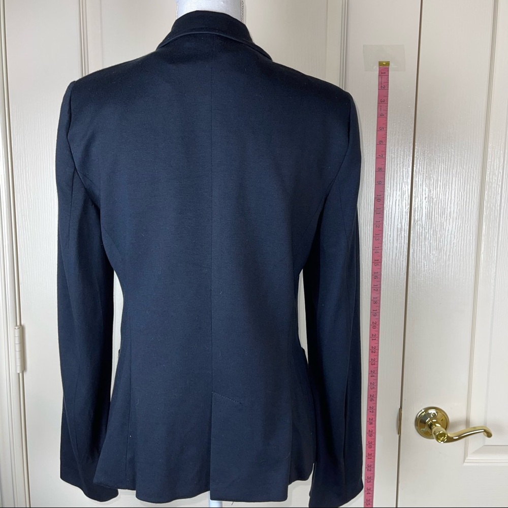 Black Zara Basic Jacket In Size Large Worn Once - image 3